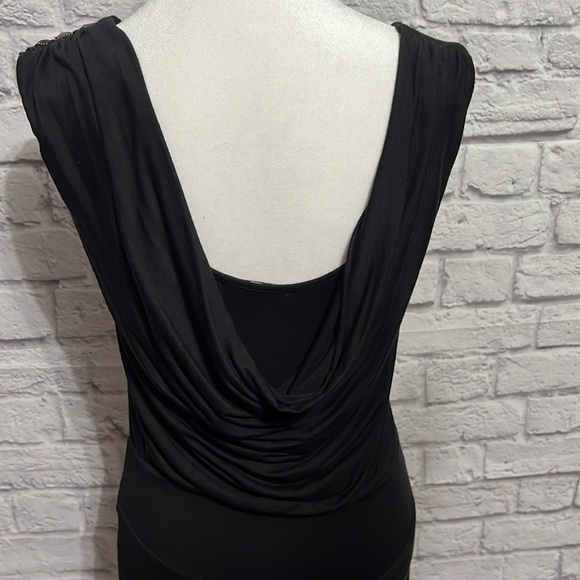 BORDEAUX Los Angela’s Women’s Small Black Sleeveless  Dress - Picture 7 of 12